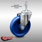Service Caster 5 Inch SS Solid Polyurethane Wheel Swivel 10mm Threaded Stem Caster SCC SCC-SSTS20S514-SPUS-M1015 - alternate 2